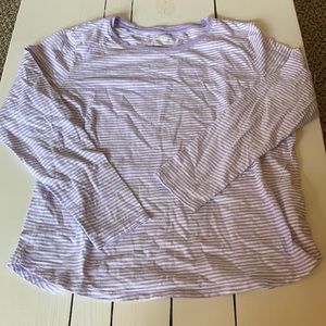 🍂BOGOPurple and White Long Sleeve